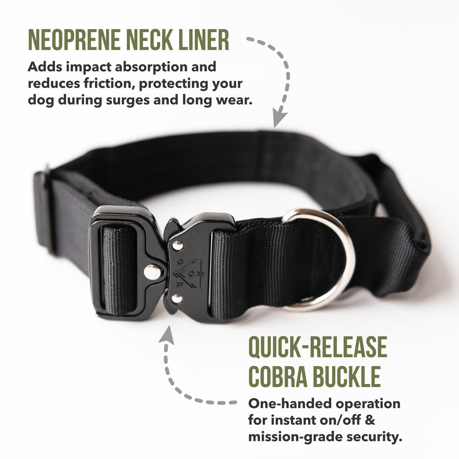The Tactical O.G.B. COLLAR (black)