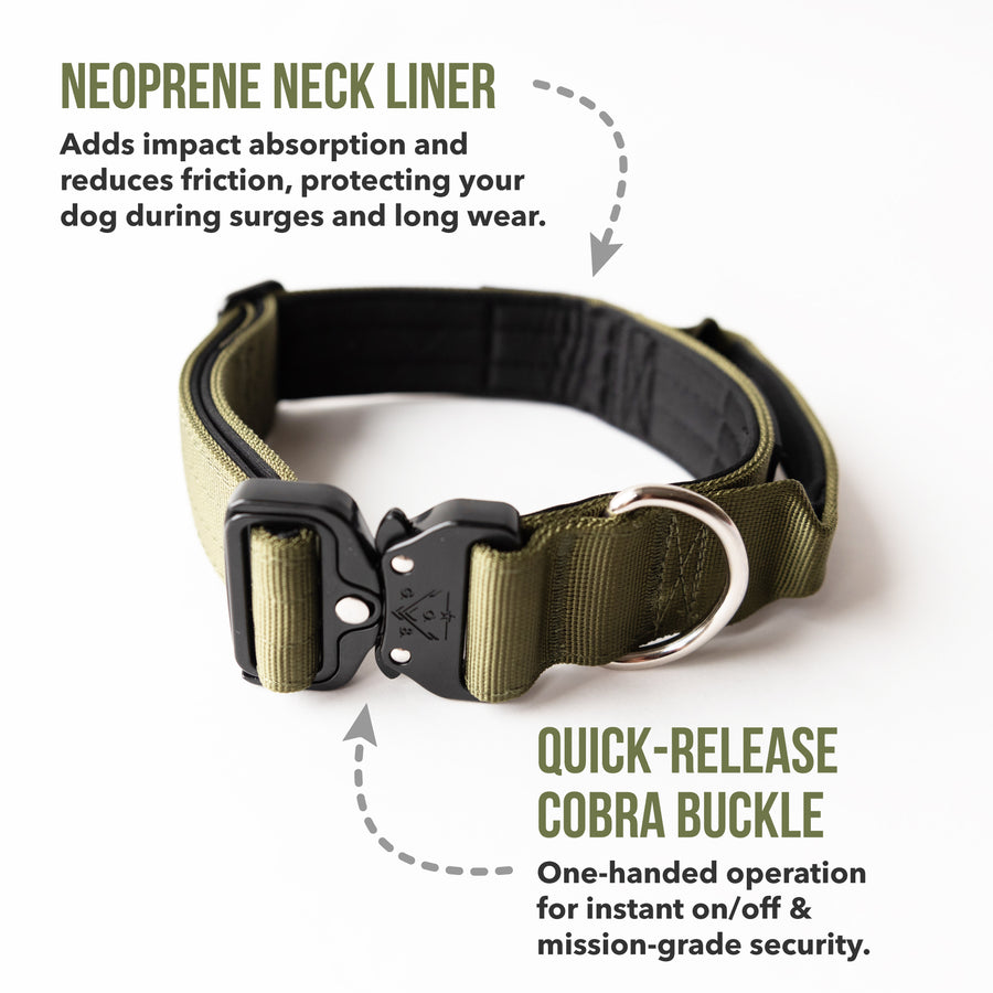 The Tactical O.G.B. COLLAR (OD green)
