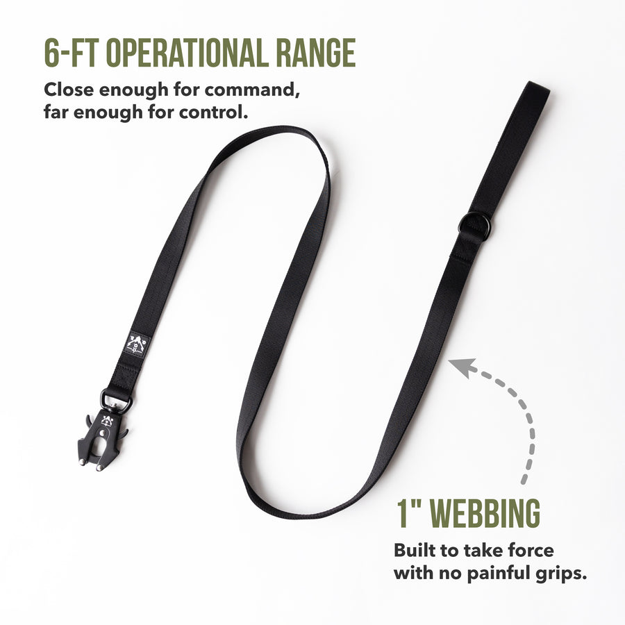 The Tactical O.G.B. LEASH (black)